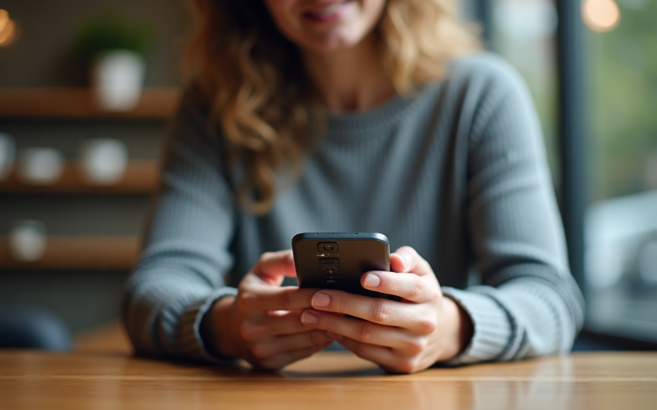 Symbole verschiedener Social-Media-Plattformen auf einem Smartphone-Bildschirm
